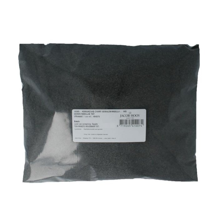 Jacob hooy Jacob Hooy Komijnzaad Zwart Gemalen Nigellae - 1kg