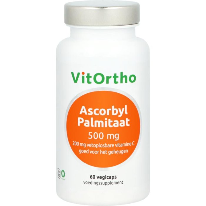 Vitortho VitOrtho Ascorbyl Palmitaat 500mg - 60vcp