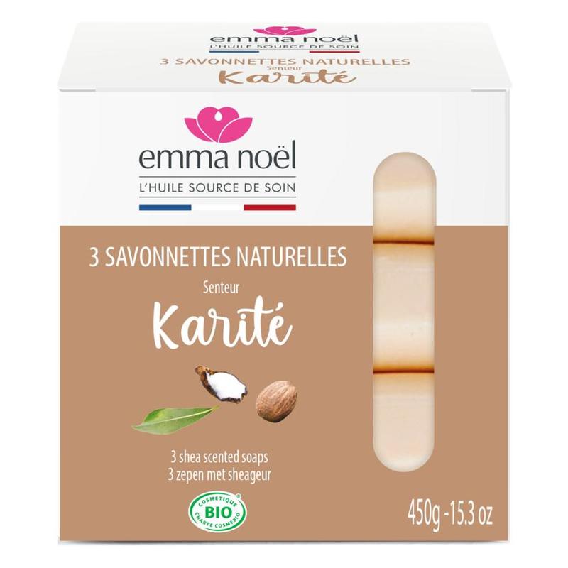 Emma noel Emma Noel Sheabutter Zeep BIO - 3st