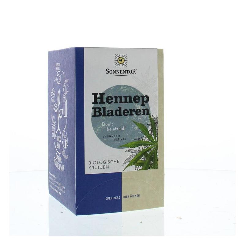 Sonnentor Sonnentor Hennepblad zakje BIO - 18zk