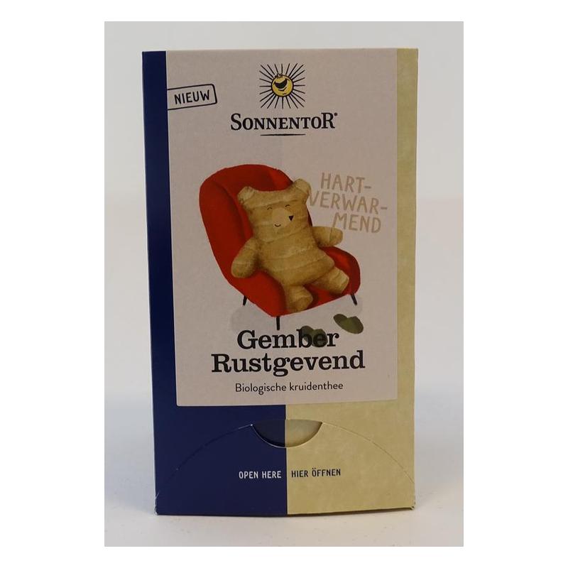 Sonnentor Sonnentor Gember Rustgevend thee - 18zk