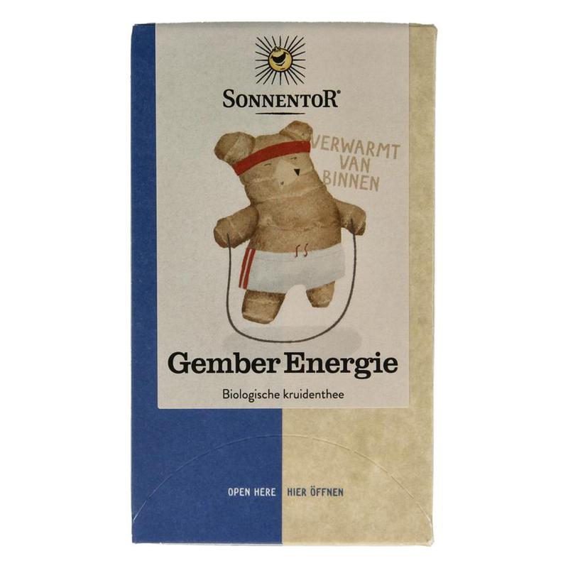 Sonnentor Sonnentor Gember Energie thee - 18zk